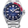 Orient Orient Mako Kamasu RA-AA0812L  RA-AA0812L механические мужские часы  синий циферблат, браслет нержавеющая сталь — вид спереди