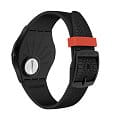 Swatch Swatch Skin Irony 42 SS07B106 кварцевые женские часы часы, крупный план черный циферблат