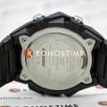 Casio Casio Edifice Windflow ECB-2200DD-1ADF (ECB-2200DD-1AEF) ECB — задняя крышка металл сталь карбон корпуса японские часы