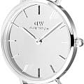 Daniel Wellington Daniel Wellington Petite Reflection Silver DW00100796  наручные женские часы фото под углом.