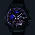 Casio Casio Edifice ECB-30D-1ADF (ECB-30D-1A) edifice японские мужские часы на браслете нержавеющая сталь боковой вид