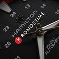 Hamilton Hamilton Khaki Navy Scuba Auto H82395331 мужские часы черный циферблат на запястье