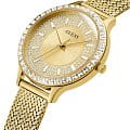 Guess Guess Dress Steel GW0402L2  американские женские часы на браслете нержавеющая сталь боковой вид