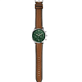Fossil Fossil Neutra FS5963 кварцевые мужские часы часы, крупный план зеленый циферблат