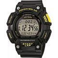Casio Casio Illuminator STL-S110H-1C  STL-S110H-1C кварцевые мужские часы  серый циферблат, браслет пластик — вид спереди