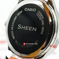 Casio Casio Sheen SHE-4050L-7A кварцевые женские часы часы, крупный план серый циферблат