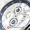 Citizen Citizen Chronograph AN3690-56B кварцевые мужские часы часы, крупный план антрацитовый циферблат