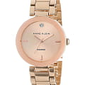Anne Klein Anne Klein Diamond  1362RGRG  1362RGRG автокварц (кинетик) женские часы  золотой циферблат, браслет 18-каратное желтое золото — вид спереди