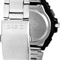Casio Casio Collection MWA-100HD-7A  японские мужские часы на браслете нержавеющая сталь боковой вид
