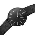 Obaku Obaku Leather V283GXBBRB  наручные мужские часы фото под углом.
