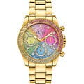 Guess Guess Sol GW0483L4  GW0483L4 кварцевые женские часы  цветной циферблат, браслет нержавеющая сталь с ip-покрытием — вид спереди