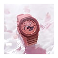 Casio GA-2110SL-4A4 наручные женские часы застежка крупным планом