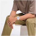 Оригинальные часы Swatch Swatch New Gent Bioceramic Standard SO32W107 кварцевые калибр механизма  общий вид