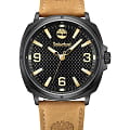 Timberland Timberland Bailard TDWGB2201702  TDWGB2201702 кварцевые мужские часы  черный циферблат, браслет кожаный — вид спереди