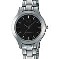 Casio Casio Collection LTP-1128A-1A  LTP-1128A-1A кварцевые женские часы  черный циферблат, браслет нержавеющая сталь — вид спереди