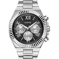 Guess Guess Sport Equity GW0703G1  GW0703G1 кварцевые мужские часы  черный циферблат, браслет нержавеющая сталь — вид спереди