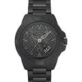 Plein Sport Plein Sport Touchdown PSFBA1323  PSFBA1323 кварцевые мужские часы  черный циферблат, браслет сталь с ip покрытием — вид спереди