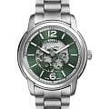 Fossil Fossil Heritage ME3262  ME3262 механические мужские часы  зеленый циферблат, браслет нержавеющая сталь — вид спереди