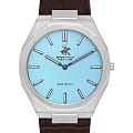 Beverly Hills Polo Club Beverly Hills Polo Club Quartz BP3607X.302  BP3607X.302 кварцевые мужские часы  голубой циферблат, браслет кожаный — вид спереди