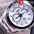 Casio EFV-550D-7A наручные мужские часы застежка крупным планом