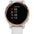 Garmin Garmin Vivoactive 4S 010-02172-23  010-02172-23 электронные женские часы  цветной циферблат, браслет силикон — вид спереди