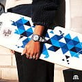 Maurice Lacroix Maurice Lacroix Aikon Tide AI2008-BBB11-300-0 мужские часы белый циферблат на запястье