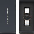 Daniel Wellington Daniel Wellington Classic Dover DW00100310 кварцевые женские часы часы, крупный план черный циферблат
