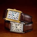 Fossil Fossil Carraway FS6012  американские мужские часы на браслете кожаный боковой вид