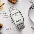 Casio Casio Collection AQ-230A-7A  наручные мужские часы фото под углом.