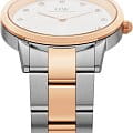 Daniel Wellington Daniel Wellington Iconic Link Lumine DW00100359 женские часы белый циферблат на запястье