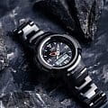 Casio AWM-500-1ADR наручные мужские часы застежка крупным планом