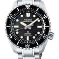 Seiko Seiko Prospex Marinemaster SLA079 Marinemaster SLA079 механические мужские часы  черный циферблат, браслет нержавеющая сталь — вид спереди