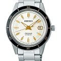 Seiko Seiko Presage SRPG03J1  SRPG03J1 механические мужские часы  бежевый циферблат, браслет нержавеющая сталь — вид спереди