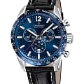 Candino Candino Gents Sport C4758/2  C4758/2 кварцевые мужские часы  синий циферблат, браслет кожаный — вид спереди