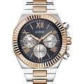 Guess Guess Sport Equity GW0703G4  GW0703G4 кварцевые мужские часы  черный циферблат, браслет нержавеющая сталь с ip-покрытием — вид спереди