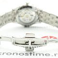 Hamilton Hamilton Jazzmaster Skeleton Lady Auto H32425251 механические женские часы часы, крупный план белый циферблат