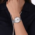 Festina Festina Retro F20568/2  испанские женские часы на браслете нержавеющая сталь боковой вид