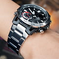 Casio Casio Edifice ECB-40D-1ADF (ECB-40D-1A) ECB наручные мужские часы фото под углом.
