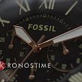 Fossil Fossil Bannon  FS4994  американские мужские часы на браслете нержавеющая сталь боковой вид