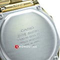 Casio A-168WEGM-9E наручные мужские часы застежка крупным планом