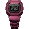 Casio Casio G-Shock GMW-B5000RD-4 g-shock японские мужские часы на браслете сталь с ip покрытием боковой вид