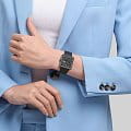 Swatch Swatch Square Bioceramic Standard SO34B701 швейцарские наручные женские часы заводная головка с логотипом Swatch