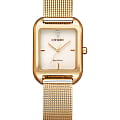 Citizen Citizen Eco-Drive EM0493-85P женские часы бежевый циферблат на запястье