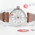 Hamilton Hamilton Khaki Field Auto H70455553 khaki field швейцарские мужские часы на браслете кожаный боковой вид