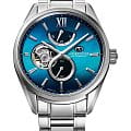Orient Orient Contemporary RE-BY0004A  RE-BY0004A механические мужские часы  бирюзовый циферблат, браслет нержавеющая сталь — вид спереди