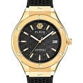 Philipp Plein Philipp Plein Plein Underdog PWUFA0225  PWUFA0225 кварцевые мужские часы  черный циферблат, браслет силикон — вид спереди