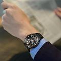 Citizen Citizen Attesa BU0065-64E мужские часы черный циферблат на запястье