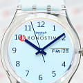 Swatch Swatch Gent Standard GE713 gent швейцарские женские часы на браслете силикон боковой вид