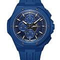 Jacques Philippe Jacques Philippe Militia JPQGC515432  JPQGC515432 кварцевые мужские часы  синий циферблат, браслет силикон — вид спереди