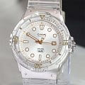 Casio Casio Collection LRW-200HS-7EVDF (LRW-200HS-7E) кварцевые женские часы часы, крупный план серебристый циферблат